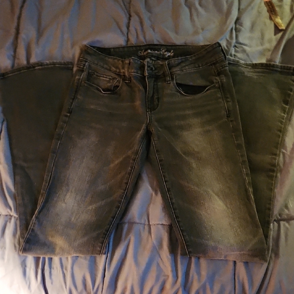 American Eagle Women's Gray Jeans